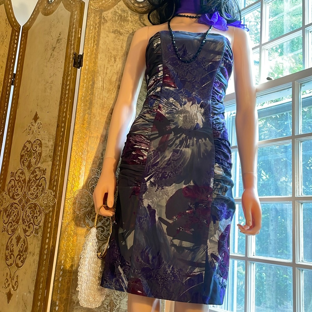 Vintage BETSEY JOHNSON cocktail dress. Size 2